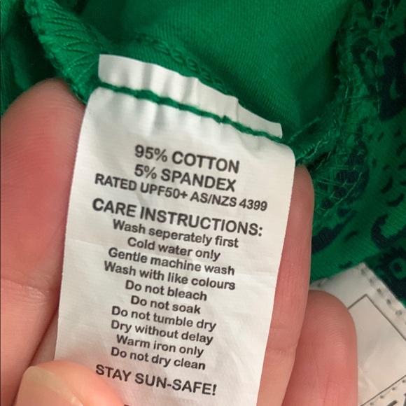 🍊5/$25 BedHead Green Hat with Dinosaur Pattern size 3-6m - Picture 8 of 8